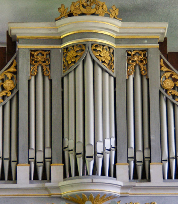 Ladegast-Orgel von 1838 in Tanneberg (Mittelsachsen)