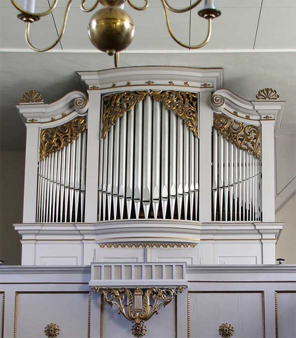 Schlegel-Orgel von 1818 in St. Katharina zu Bucha (Thüringen)