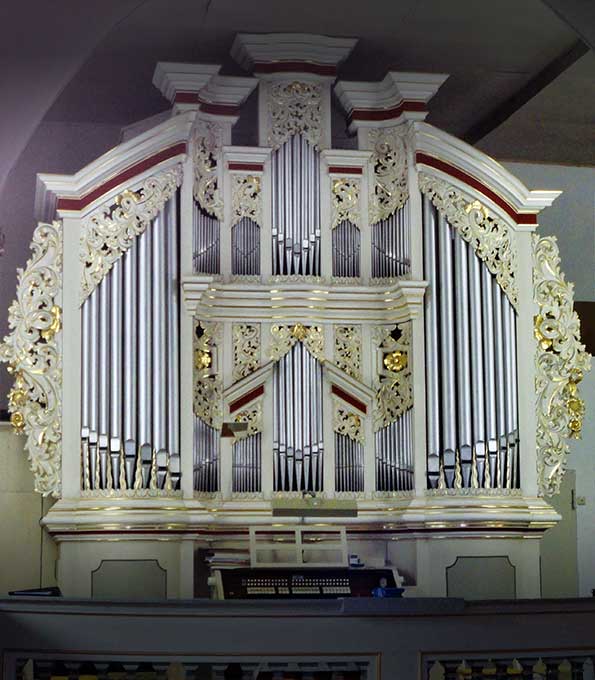Heinze-Orgel von 1938 in der Nicolaikirche Bad Blankenburg (Thüringen)