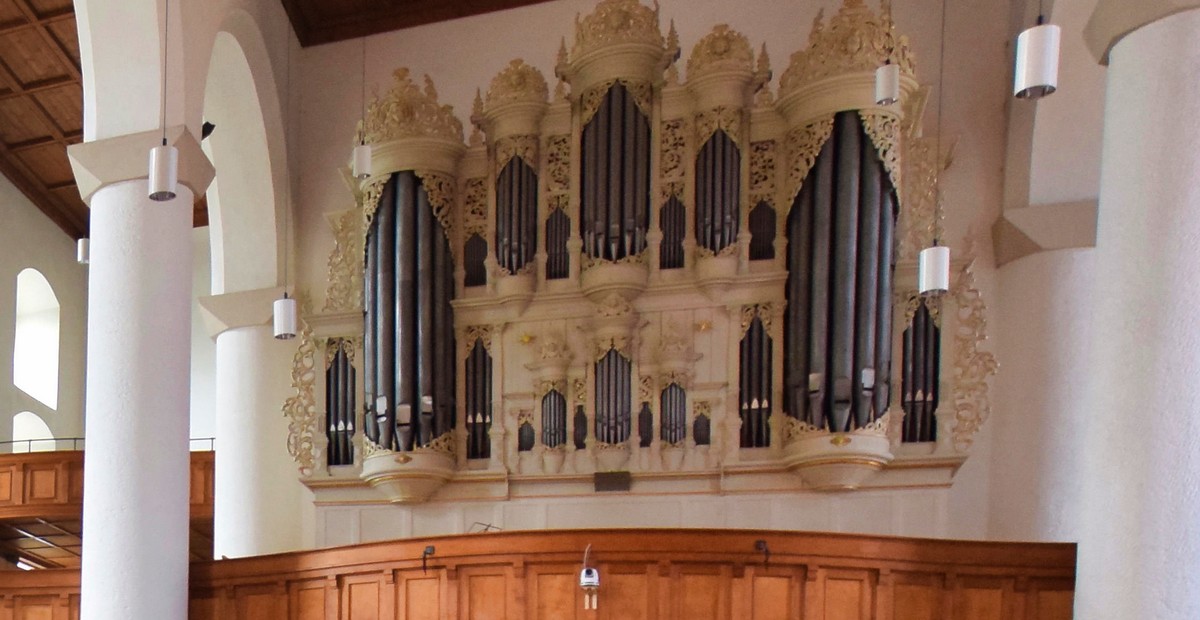 Die Orgel in der Margarethenkirche in Gotha