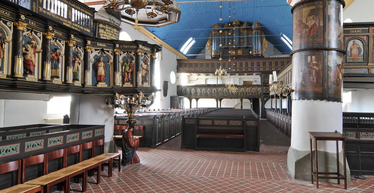 Gloger-Orgel in St. Severi Otterndorf vor der Sanierung