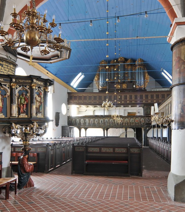 Gloger-Orgel in St. Severi Otterndorf vor der Sanierung