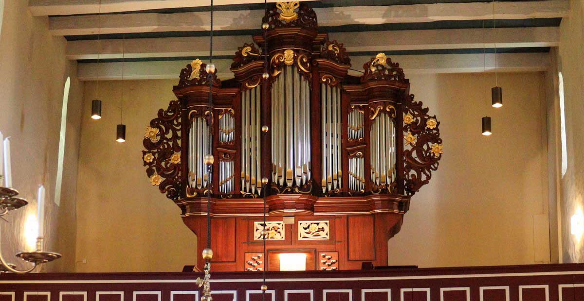 Müller/Rohlfs-Orgel (1799) in der Bonifatiuskirche Grossheide-Arle (Niedersachsen)