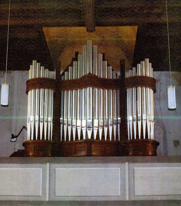 Rühlmann-Orgel (1902) in der Kreuzkirche St. Nikolai zu Pegau-Kitzen (Sachsen)