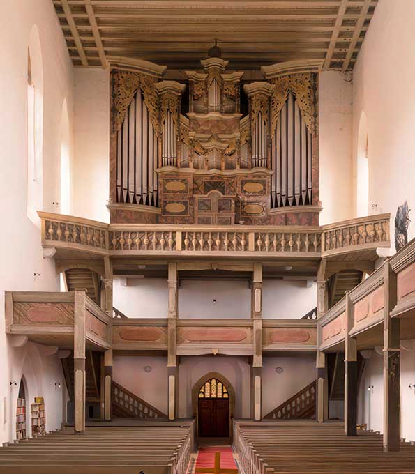 Eifert-Orgel (1888) in St. Marien Laucha (Sachsen-Anhalt)