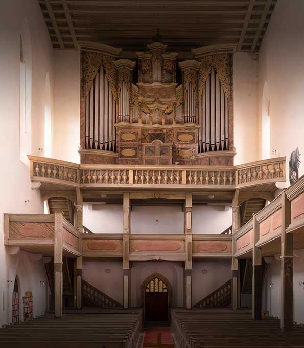 Eifert-Orgel (1888) in St. Marien Laucha (Sachsen-Anhalt)