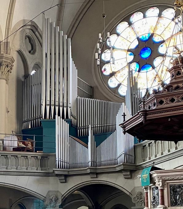 Steinmeyer-Orgel von 1932 in de Lukaskirche München (Bayern)